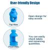 3 Pack Insulin Vial Bottle Protector Sleeve for Diabetic, Silicone Protective Case to Protect Insulin Vial from Breaking, Suitable for 10ml Short Insulin Vials (Blue) view 3