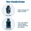 3 Pack Insulin Vial Bottle Protector Sleeve for Diabetic, Silicone Protective Case to Protect Insulin Vial from Breaking, Suitable for 10ml Short Insulin Vials (Grey) view 3