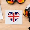 Azeeda 2 x 'Union Jack Heart' Microfibre Lens/Glasses Cleaning Cloths (LC00019699) view 4