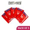 Craft A Brew - Red Star Premier Rouge Wine Yeast - Dry Wine Yeast - For Full-Bodied, Aromatic Red Wines - Ingredients for Home Fermenting - Wine Making Supplies - 5 Pack view 3