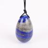 AOWNE Kegel Exercise Tools Natural Lapis Lazuli Yoni Egg Crystal Quartz Massage Ball,40x25 Mm view 1