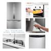 Blysk Stainless Steel Cleaner & Polish, repels dust, removes oil-based stains, restores shine, streak-free view 4