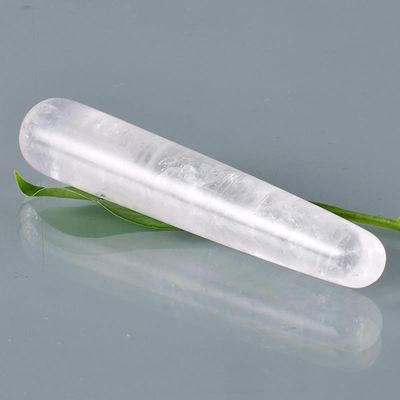 AOWNE Massage Wand Yoni Natural Crystal Mineral Quartz Tool,Rock Quartz