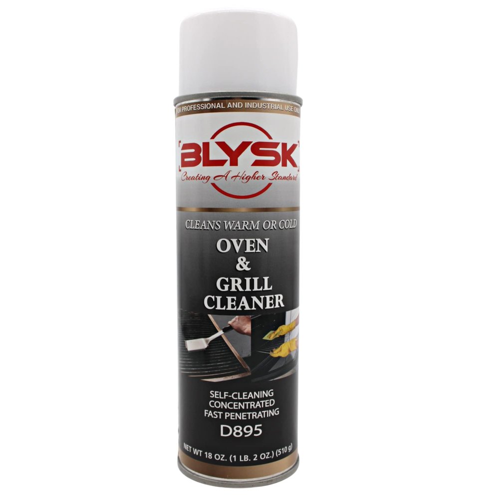Blysk Oven & Grill Cleaner heavy duty, fast penetrating, oil & grease remover 18Oz