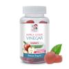 Natural Digestive Support - APPLE CIDER VINEGAR GUMMIES - healthy skin supplemen - energy booster, apple cider vinegar gummies with the mother, detox, vegan, gluten-free, non-GMO, 1 Bot, 60 Gummies view 2