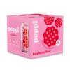 Poppi Raspberry Rose Prebiotic Soda 4PK, 12 FZ view 1