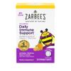 Zarbee's Kids Immune Support, Vitamin C, D & Zinc Daily Immunity Vitamins for Children 4+ Years, Natural Tropical Fruit Flavor, 28 Chewable Tablets view 1