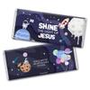 12ct Space Galaxy Vacation Bible School Religious Candy Party Favors Chocolate Bars & Wrappers (12 Pack) view 2