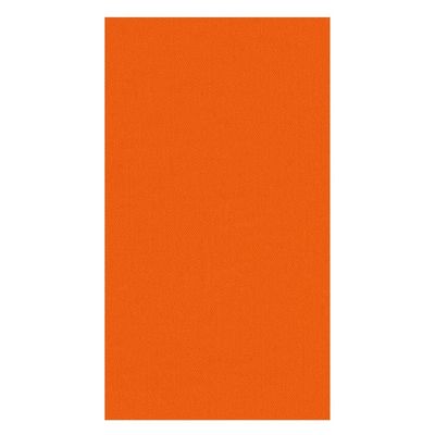 Caspari Tangerine Paper Linen Guest Towel Napkins - 12 Per Package - 2 Packages