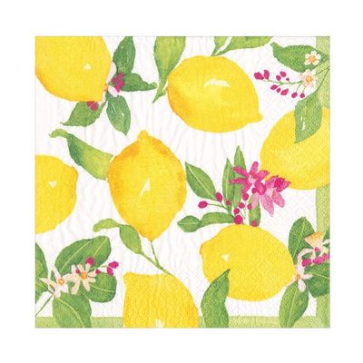 Caspari Limoncello Luncheon Napkins - 20 Per Package - 2 Packages