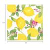 Caspari Limoncello Luncheon Napkins - 20 Per Package - 2 Packages view 2