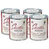 Skeeter Screen 90400 Patio Candle  80 Hour Burn Time  Clean-Burning Essential Oil Formula  Lead-Free Wick  Fresh Outdoor Scent for Patios, Decks, Balconies  15 Oz (Pack of 4) view 1