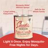 Skeeter Screen 90400 Patio Candle  80 Hour Burn Time  Clean-Burning Essential Oil Formula  Lead-Free Wick  Fresh Outdoor Scent for Patios, Decks, Balconies  15 Oz (Pack of 4) view 3