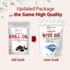 Micro Ingredients Antarctic Krill Oil Supplement, 2,000mg Per Serving, 240 Softgels, Triple Strength, Rich in Omega-3s EPA, DHA & Natural Astaxanthin, Supports Immune System & Brain Health view 3