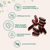 Micro Ingredients Antarctic Krill Oil Supplement, 2,000mg Per Serving, 240 Softgels, Triple Strength, Rich in Omega-3s EPA, DHA & Natural Astaxanthin, Supports Immune System & Brain Health view 4