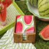 Caspari Kahlo's Collage Paper Cocktail Napkins - 20 Per Box - 4 Packages view 2