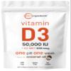 Micro Ingredients Vitamin D3 50,000 IU + K2 MK-7 200 mcg, 240 Softgels | Virgin Coconut Oil | 2-in-1 Support | Easy to Swallow, Non-GMO view 1