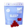 SAM+LEO Sleep Gummies for Kids & Teens with Melatonin, Passion Flower & Vitamin B6 - Gentle Sleep Aid Gummies for Restful Sleep | Natural, Drug Free, Vegan & Gluten Free, Passion Fruit Flavor (60 ct) view 1