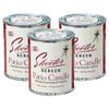 Skeeter Screen 90400 Patio Candle  80 Hour Burn Time  Clean-Burning Essential Oil Formula  Lead-Free Wick  Fresh Outdoor Scent for Patios, Decks, Balconies  15 Oz (Pack of 3) view 1