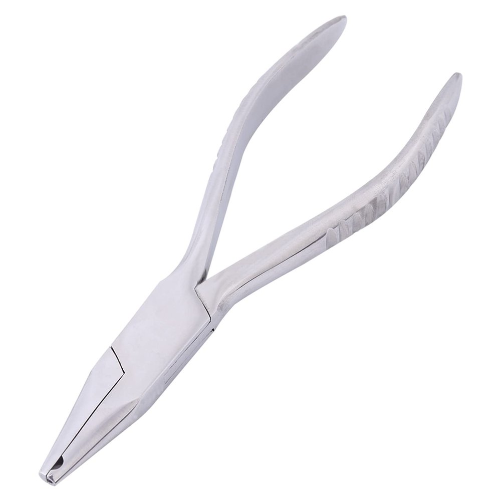 Eyeglasses Nose Pad Pliers, Multipurpose Optical Optician Tool Stainless Steel for Glasses Repair Assembling & Adjusting