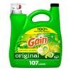 Gain Liquid Laundry Detergent, Original Scent, 154 fl oz, 107 Loads, Freshness + Odor Fighting, High Efficiency Washing Machine Liquid Cleaning Soap view 1