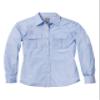 Insect Shield Women's Long Sleeve Field Shirt Pro, UPF 30+ Outdoor Fishing Shirt with Built in Bug Protection, Blue, Large view 1