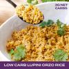 Aviate Keto Rice Orzo - Low Carb (3g Net) Lupini Rice/Pasta, High Protein (18g), Gluten-Free, Made with Lupin Flour, Plant Based Vegan, Keto-friendly - Slim Orzo Pasta (8oz) (Pack of 3) view 4