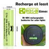 Lightalent Rechargeable Solar AA 1300mAh Batteries for Outdoor Solar Lights view 3