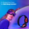 Manta Pro Sleep Mask - 100% Light Blocking Sleep Mask for Side Sleepers, Breathable and Comfortable, Spacious & Zero Pressure for Long Lashes, Perfect for Sleep/Travel/Nap/Shift Work view 3