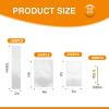 650 PCS Clear Flat Cellophane Treat Bags, 3x5",4x6",9.84x2" Cellophane Bags with Ties, Clear Gift Bags for Party Favors, Pretzel Rods, Bakery, Cookies, Candies, Dessert view 2