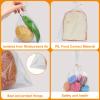 650 PCS Clear Flat Cellophane Treat Bags, 3x5",4x6",9.84x2" Cellophane Bags with Ties, Clear Gift Bags for Party Favors, Pretzel Rods, Bakery, Cookies, Candies, Dessert view 4
