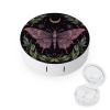 VHPVHP Contact Lenses Case Kit, Butterfly Aesthetic Moon Contact Lens Case with Mirror,Portable Contact Box Travel Kit with Tweezers Remover for Outdoor And Office Daily Use view 1