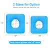 MESINURS Donut Butt Pillow, Anti-Decubitu Pad Bed Cushion, Post-Op Pressure Nursing Pad for Bedridden, Elderly, Disabled, Pregnant (15"x15", Square) view 2