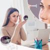 VHPVHP Contact Lenses Case Kit, Purple Japanese Cherry Blossom Contact Lens Case with Mirror,Portable Contact Box Travel Kit with Tweezers Remover for Outdoor And Office Daily Use view 4