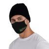 Flag of Dominica Face Mask Washable Reusable Adults Breathable with 2 Filters Black view 3