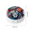 VHPVHP Contact Lenses Case Kit, Lion Leader Contact Lens Case with Mirror,Portable Contact Box Travel Kit with Tweezers Remover for Outdoor And Office Daily Use view 2