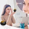 VHPVHP Contact Lenses Case Kit, African American Black Woman Beauty Abstract Contact Lens Case with Mirror,Portable Contact Box Travel Kit with Tweezers Remover for Outdoor And Office Daily Use view 4