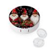 VHPVHP Contact Lenses Case Kit, Gnome Contact Lens Case with Mirror,Portable Contact Box Travel Kit with Tweezers Remover for Outdoor And Office Daily Use view 1