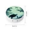 VHPVHP Contact Lenses Case Kit, Turtle Contact Lens Case with Mirror,Portable Contact Box Travel Kit with Tweezers Remover for Outdoor And Office Daily Use view 2