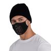 USA Flag Volleyball Face Mask Washable Reusable Adults Breathable with 2 Filters Black view 3