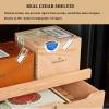 Electronic Cigar Cabinet Constant Temperature Cigar Humidor Humidity Control Cigar Cabinet Cedar Wood Shelf 60-80% Humidity Adjustment view 3