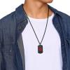 AMRECH Medical Alert ID Pendant Necklace for Men Women Gastric Bypass Stainless Steel Emergency Identification Dog Tag Necklaces Health Alert Monitoring Systems view 4
