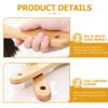 ULTECHNOVO Cleaning Brush Household Brooms Carpet Broom Cleaning Woodworking Tool Hair Dusting Brush Broom Bed Brush Bench Brush Carpet Cleaning Hand Brush Fan Keyboard Brown view 3