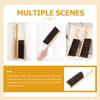 ULTECHNOVO Cleaning Brush Household Brooms Carpet Broom Cleaning Woodworking Tool Hair Dusting Brush Broom Bed Brush Bench Brush Carpet Cleaning Hand Brush Fan Keyboard Brown view 4