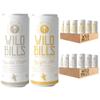 Wild Bill's Vanilla Cream and Ginger Ale Soda Bundle, Classic Craft Soda Pop Soft Drinks, Sodas Made with Pure Cane Sugar, Caffeine Free, NO High Fructose Corn Syrup, Gluten Free, Vegan, 12 Oz 24 Pack view 1