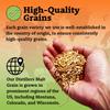 My Brew Supply Distillers 2-Row Malt Beer Making Grain | Brew Your Own Beers, Pilsners, and Ales with 2-Row Grains | Grown in The United States | 10lb (2.4L) Crushed Grain view 3