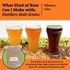My Brew Supply Distillers 2-Row Malt Beer Making Grain | Brew Your Own Beers, Pilsners, and Ales with 2-Row Grains | Grown in The United States | 10lb (2.4L) Crushed Grain view 4
