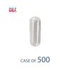 EZY DOSE Gelatin Size 2 Capsules, Empty Gel Capsule for Easy Compounding and Filling of Powdered Supplements, Medicine and Vitamins, Clear, 0.37 mL, 500 Count, Made in The USA view 4
