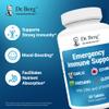 Dr. Berg Emergency Immune Support w/Echinacea - Potent Blend of Herbal Extracts (Warning: Strong Herbal Smells) - Immune Support Supplement Includes 2,000 IUs of Vitamin D & 10mg of Zinc - 60 Tablets view 3