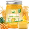 ACEYO (12 OZ Irish Sea Moss Gel Raw Vegan Pineapple Flavor 102 Vitamins and Minerals Wild Harvested Non-GMO Immune Defense Booster Thyroid Digestive Support view 1